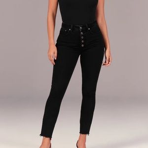 A&F Curve Love High Rise Skinny Jeans